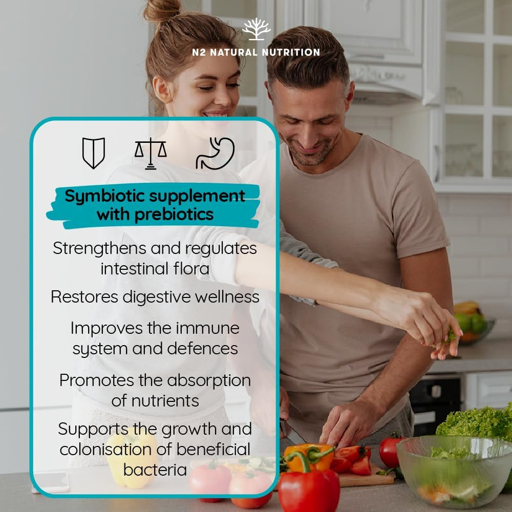 Probiotics for Gut Health β 40 Billion CFU, 6 Strains β 60 Capsules