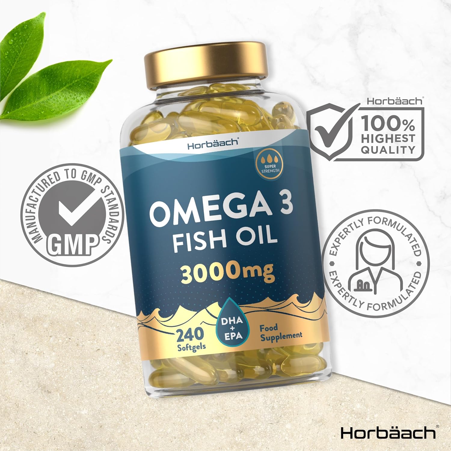 Omega 3 Capsules High Strength 3000Mg