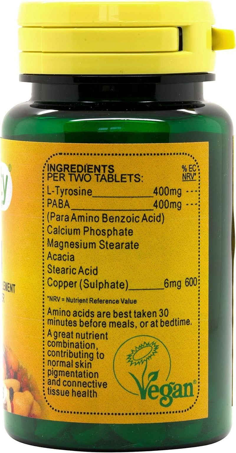Tyro Tan : Safe Tanning Supplement : 60 Tablets