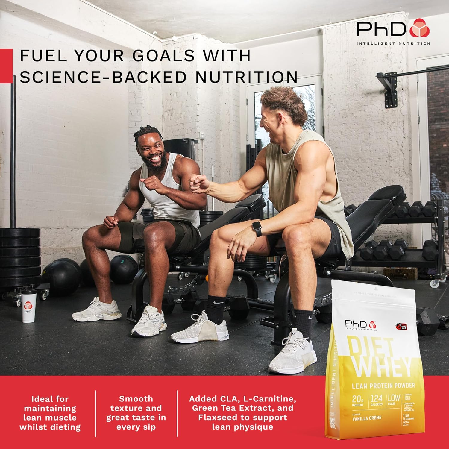 Nutrition Diet Whey Lean Protein Powder | Vanilla Crème Whey Protein Powder 1 Kg Bag [ Packaging May Vary ]