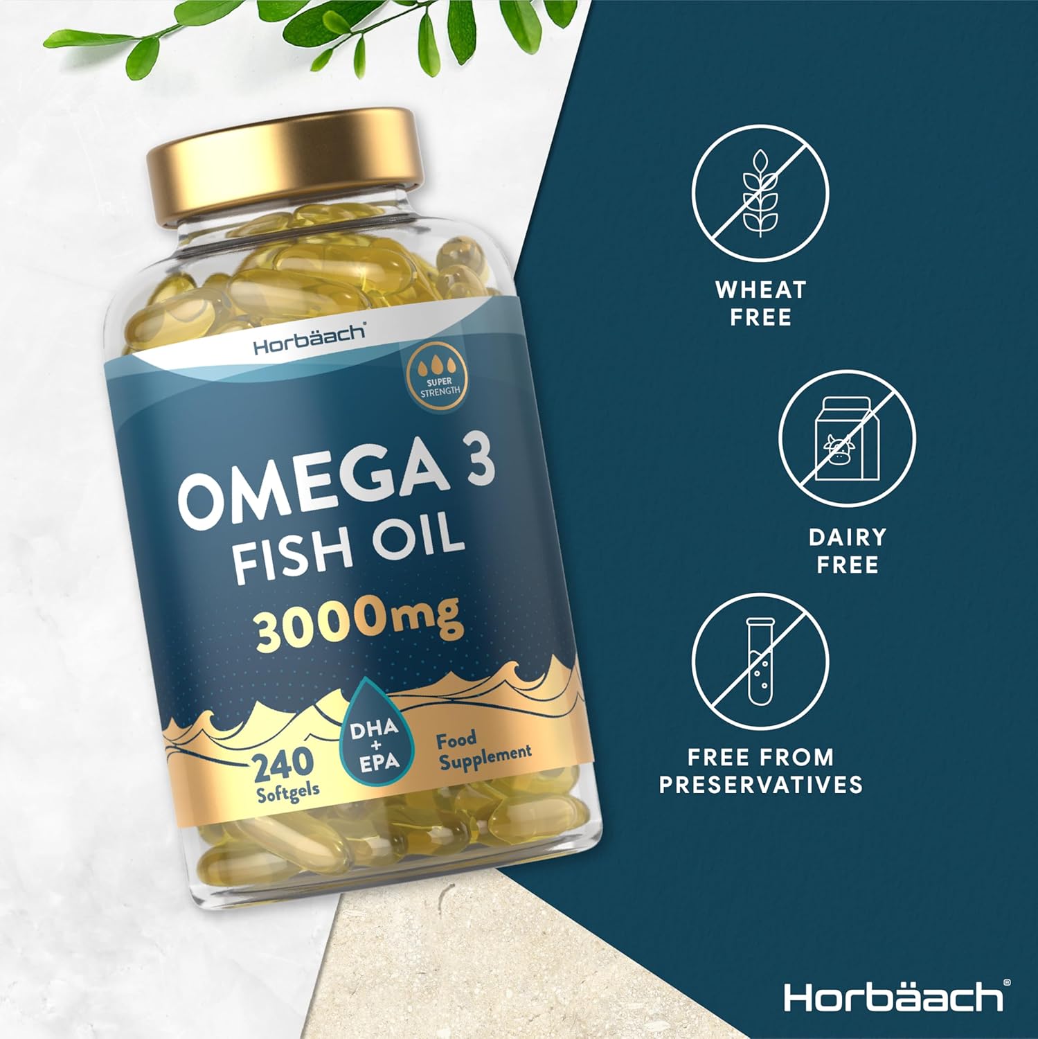 Omega 3 Capsules High Strength 3000Mg 