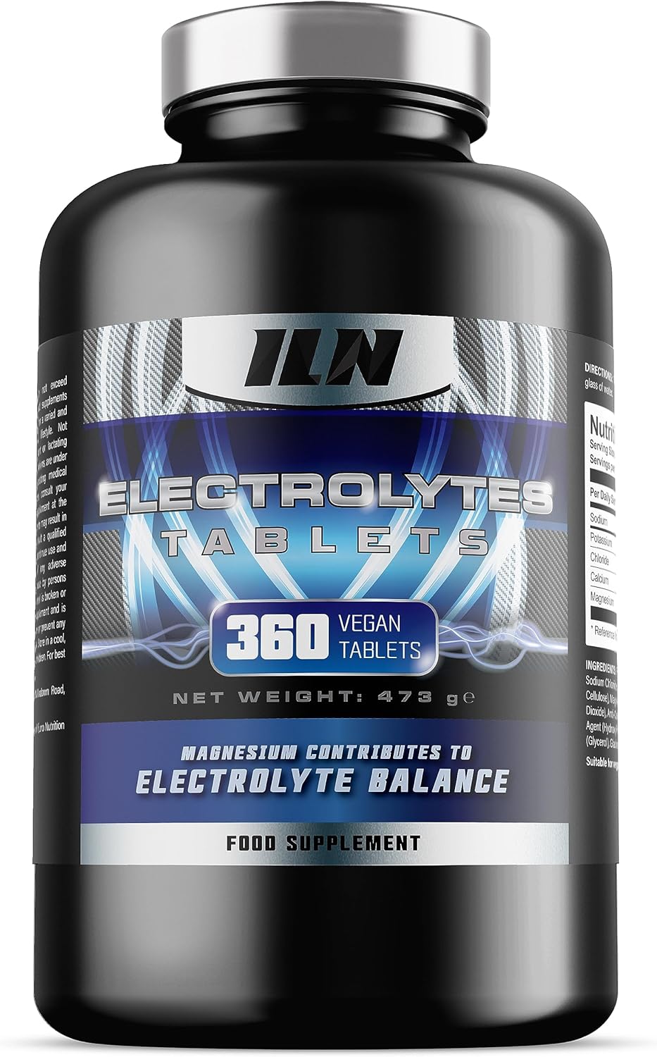 Electrolyte Tablets XXL 1500Mg – Keto Friendly – 360 Vegan Tablets